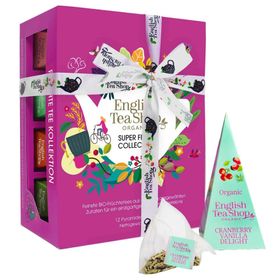 English Tea Shop Teegeschenk "Super Fruit Tee Kollektion" mit Schleife