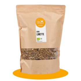 teeverliebt - Chai Limette Bio loser Kräutertee Großpackung I Würziger Kräutertee mit Zitrusfrische