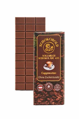 Schokobold Cappuccino Vollmilch Schokolade