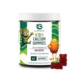 Calcium + D3 Gummibärchen für Kinder| Gumtamin