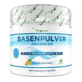 vit4ever Basenpulver Advanced - 100% organischen Basen auf Citratbasis