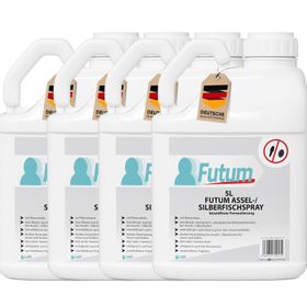 FUTUM 4x5L Silberfisch- / Asselspray
