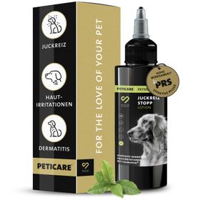 Peticare Calmapsin Pflegeöl für Hunde & Katzen gegen Juckreiz und Hautirritationen