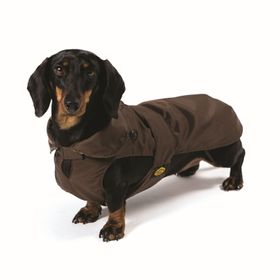 Fashion Dog Hundemantel speziell für Dackel - Braun - 47 cm