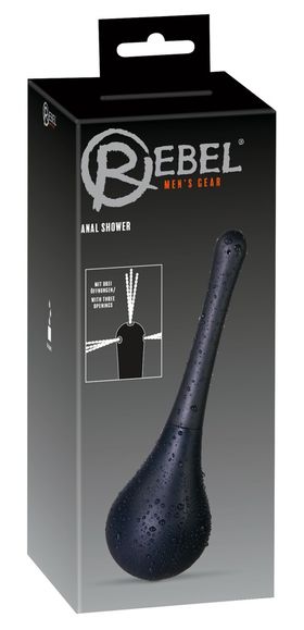 Analdusche mit schmalem Spritzaufsatz