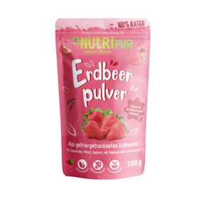 NutriPur Fruchtpulver Erdbeere