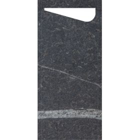 SACCHETTO Marble black 190x85 mm