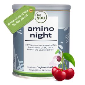 FOR YOU amino night Joghurt-Kirsche Pulver