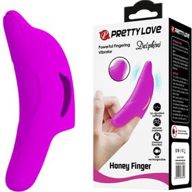 Pretty Love Delfin Fingeraufsatz Vibrator pink