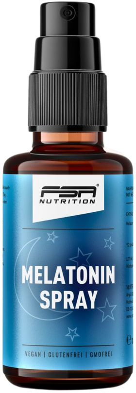 FSA NUTRITION Melatonin Tropfen auf Wasserbasis & ohne Alkohol