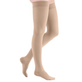 mediven plus CCL1 AG Schenkelstrümpfe kurz (62-71 cm) mit Trikotabschlussrand