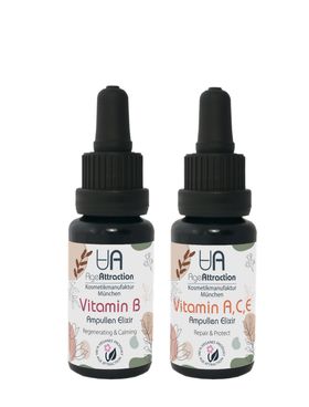 AGE ATTRACTION - Vitamine für die Haut: Vitamin B Elixer + Elixier Vitamin A-C-E