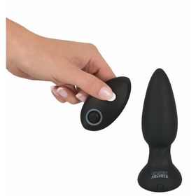 Black Velvets - Rotations-Analplug - vibrierende Rotationstoys