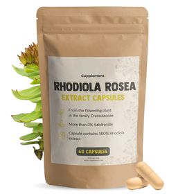Cupplement - Rhodiola Rosea  500 mg - Kapseln