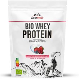 AlpenPower Bio Whey Protein- Joghurt / Wildberry