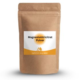 natürlich lang leben Magnesiumtricitrat Pulver