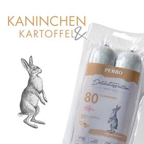 PERRO Delikatessrolle No.1 Kaninchen + Kartoffel