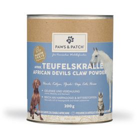 PAWS&PATCH Teufelskralle Pulver 200g für Hunde, Katzen & Pferde