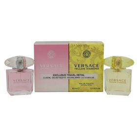 Versace Geschenkset  Yellow Diamond edt +  Bright Crystal edt