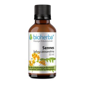 Bioherba Sennes  Senna alexandrina  Tropfen  Tinktur Extrakt
