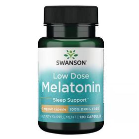 SWANSON Niedrig dosiertes Melatonin 1 mg