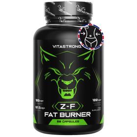 Vitastrong Z‑F Fettverbrenner – 60 Kapseln, Fortschrittlicher Thermogenese-Effekt