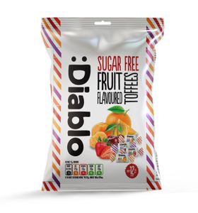 :Diablo Sugar Free Fruit Flavoured Toffees