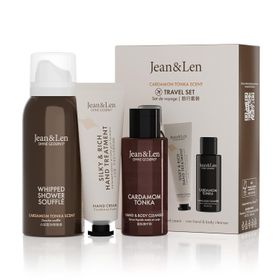 Jean & Len Travel Set Cardamom & Tonka Set