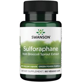 Swanson Sulforaphan aus Brokkolisprossen-Extrakt 400 µg