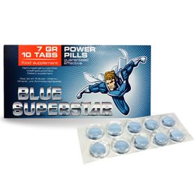 Pharmaquest - Blue Superstar Nahrungsergänzung Libido 10 stk