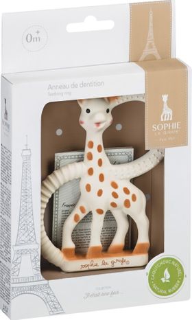 elements for kids GmbH Sophie la girafe® - Beißring, Version weich/weiße Verpackung
