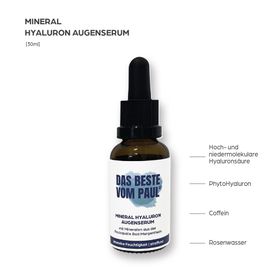 Das Beste vom Paul MINERAL HYALURON AUGENSERUM