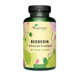 VEGAVERO Berberin + Schwarzer Knoblauch