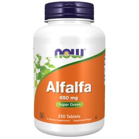 Now Foods Alfalfa 650 mg 250 Tabletten