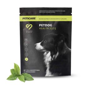 Peticare Muskulatur Pulver für Hunde, mit essenziellen Aminosäuren, Kollagen