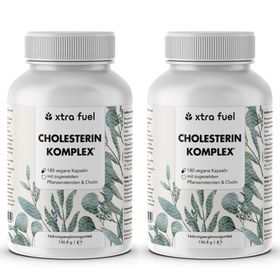 XTRA FUEL Cholesterin Komplex - Nährstoffkomplex mit Pflanzensterolen & Rotschimmelreis