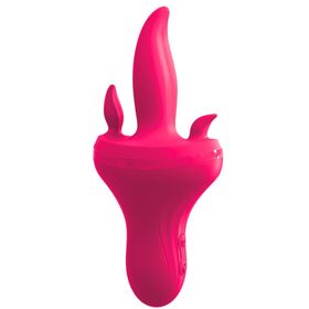 Vibrator „holey trinity“, mit drei Zungen