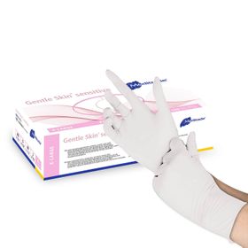 Meditrade Gentle Skin® sensitive Latex Einmalhandschuhe