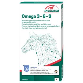 PrimeVal Omega 3-6-9 für Pferde - Für gesunde Haut und glänzendes Fell