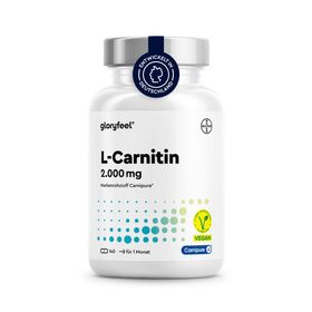 gloryfeel® L-Carnitin Kapseln Carnipure Markenrohstoff