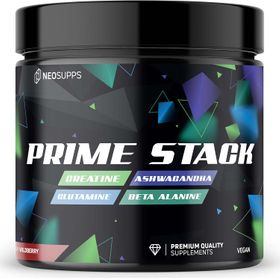 Neosupps Prime Stack Wildberry, Training Supplement, Multi Aminosäuren Pulver, 450g