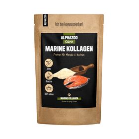 ALPHAZOO Marine Kollagen Pulver für Hunde und Katzen