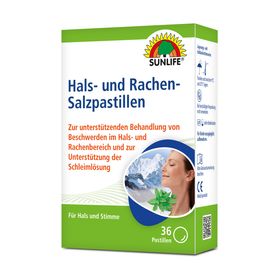 Sunlife Hals- und Rachen Salzpastillen
