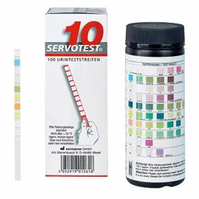 Servotest 10 Urinteststreifen : 100 Teste