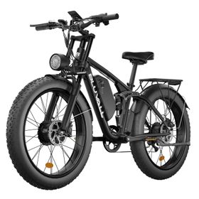 BLUVALL V1 Elektrisches Mountainbike, 52V 22,4Ah Akku, Vollfederung