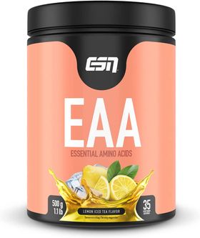ESN EAA, Lemon Iced Tea -  alle 8 essenziellen Aminosäuren und zusätzlich die BCAAs