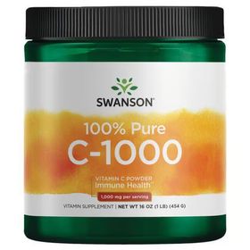 SWANSON 100% reines C-1000 Vitamin C-Pulver