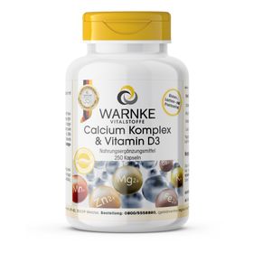 Warnke Vitalstoffe | Calcium Komplex & D3