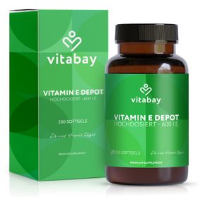 Vitabay Vitamin E 600 IE Depot