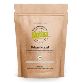 Biotiva Galgantwurzel gemahlen Bio